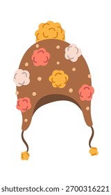 Cute winter hat for children