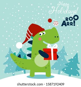 Download Christmas Dinosaur Images Stock Photos Vectors Shutterstock