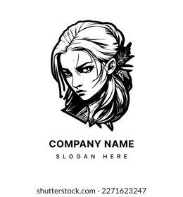 Cute Witcher Logo A Charming Twist on a Fantasy Classic