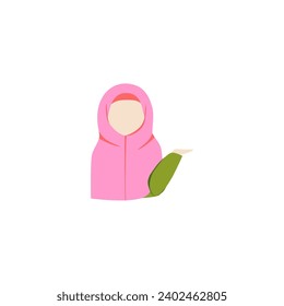 cute woman wearing a hijab posing person