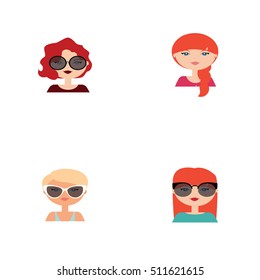 Cute women face