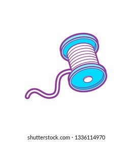cute wool yarn cartoon