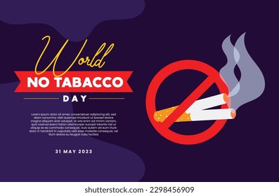 cute world no tabacco day 31 may stop smoking