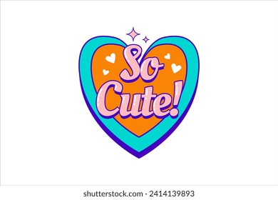 So Cute y2k Sticker Design