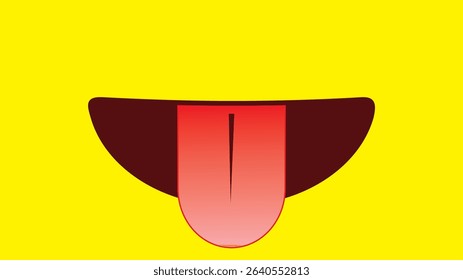 Cute Yellow Emoticon Face Vector - Cartoon Emoji Illustration. Suitable for use as background elements, in mobile apps, laptops, smartwatches, and other digital projects.