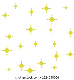 Cute yellow and pink pattern in small flower. Little cute flowers. White background. Ditsy floral background. The elegant the template for fashion prints.