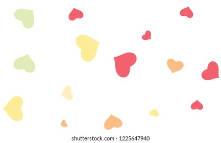 Cute yellow and red pattern in small flower. Little cute flowers. White background. Ditsy floral background. The elegant the template for fashion prints.