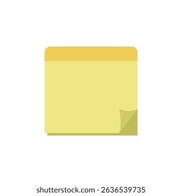 Cute Yellow Sticky Note Buddy