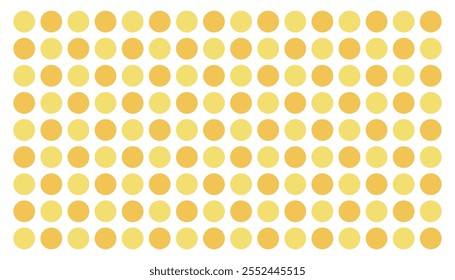 Cute yellow two-tone polka dot seamless pattern. Transparent background - Powered by Shutterstock - Get 15% off with code: PIKWIZARD15