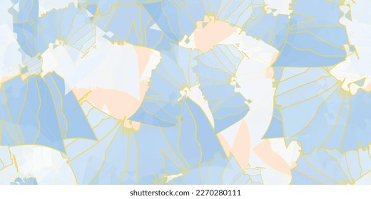 Cute young girl fabric texture seamless pattern. Vector illustration