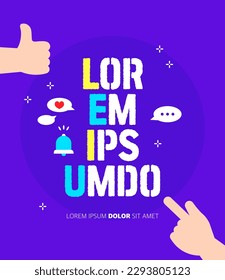Cute YouTube Hand Motion Template