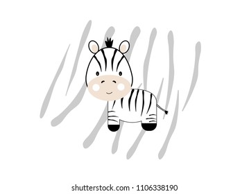 cute zebra background