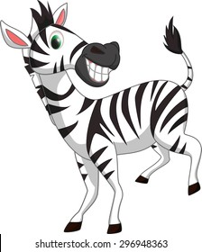 cute zebra cartoon