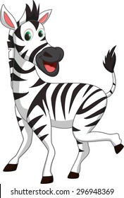 cute zebra cartoon