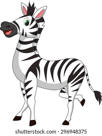 cute zebra cartoon