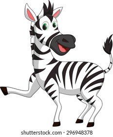 cute zebra cartoon