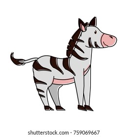 Cute zebra cartoon