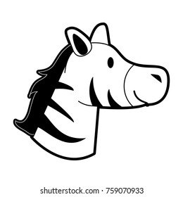 Cute zebra cartoon