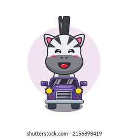 cute zebra mascot cartoon character ride on car