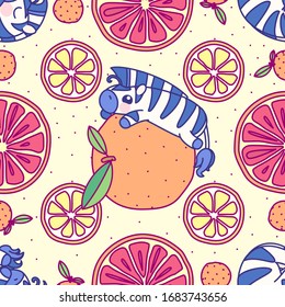 Tinta trama de cebra sin fisuras. Vector de imágenes prediseñadas.