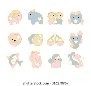 Cute zodiac design.