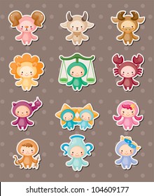 cute zodiac stickers