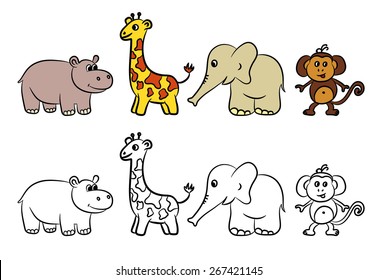 107  Cute Zoo Coloring Pages  HD