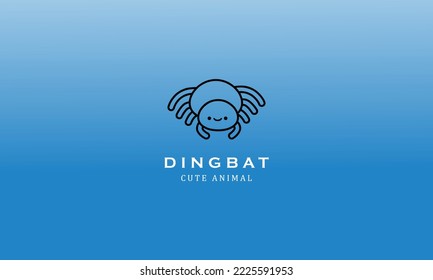 Cute zoo birds animals dingbat gradient minimalist creative simple logo design 