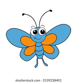 cute-butterfly vector art and illustration