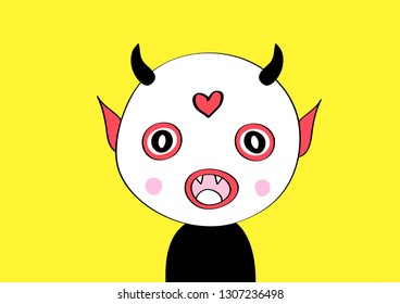 cute,funny,ugly doodle monsters hand draw vector cartoon for your design ,print
