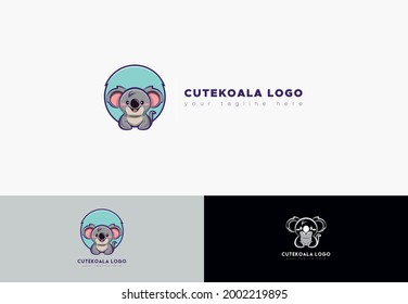 CuteKoala logo is a vectorized illustration. well-constructed and high-quality file. Layers are well-organized and name them appropriately.
