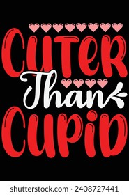 
Cuter Than Cupid eps cut file for cutting machine