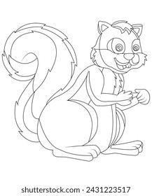 Cute,simple and funny cat coloring pages for kids,childrens and adults.I will convert anything for you by using Illustration.I can draw line art,vector,business card,coloring book page etc.