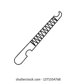 cuticle removal tool icon. Element of Beauty salon for mobile concept and web apps icon. Outline, thin line icon for website design and development, app development
