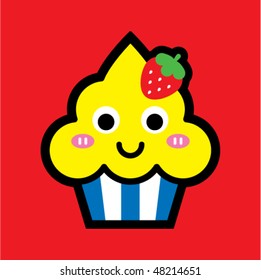 cutie cupcake greeting