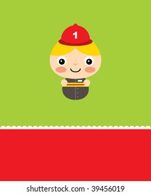 cutie fire boy