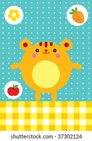 cutie hamster card