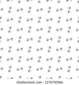 Cutie heart background. Seamless pattern.Vector.