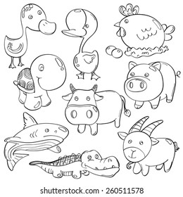 Cutie Marine Animals