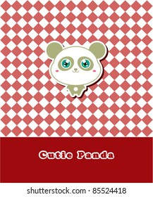 cutie panda message