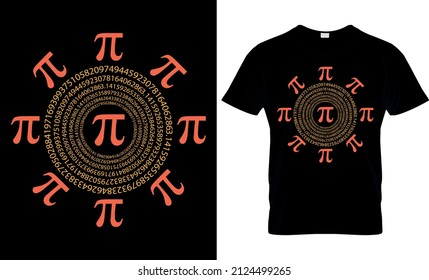 Cutie pi - pi day t shirt design