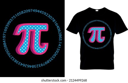 Cutie pi - pi day t shirt design