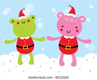 cutie xmas card