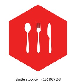 Cutlery und Comm auf Weiß