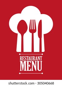 Cutlery digital design, vector illustration 10 eps graphic