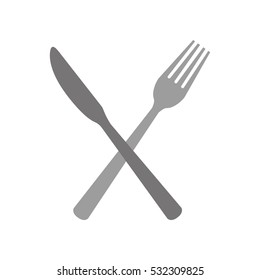 cutlery emblem icon image vector illustration design 