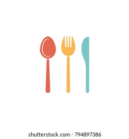 cutlery fork, knife and spoon