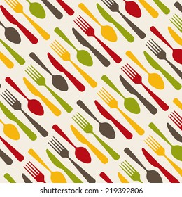 cutlery graphic design , vector illustration