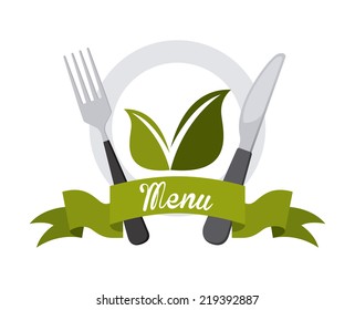cutlery graphic design , vector illustration
