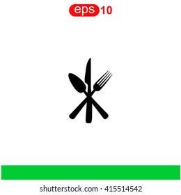 Cutlery icon.